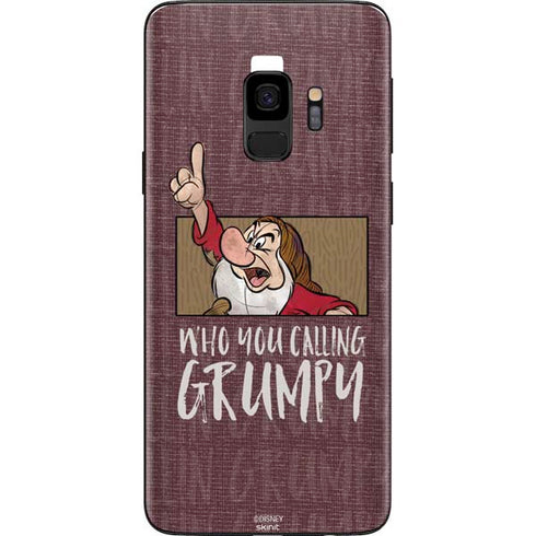 Disney Snow White Grumpy Galaxy S9 Skin